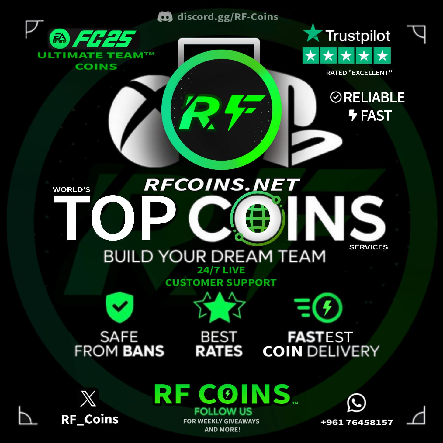 🛒 ORDER COINS 🛒
